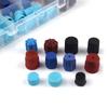 Cap Set Dust Cap for Car Air Conditioning Air Conditioning Valve Core Cap Valve Core Dust Caps Set