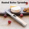 304 Stainless Steel Heating Butter Knife Melting Butter Spreader For Toast Bread Cream Cheese Western Kitchen Gadgets