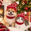 Autumn Winter Puppy Knitted Hat Ruffle Cat Woolen Hat Pet Accessories Dog Warm Hat  Winter