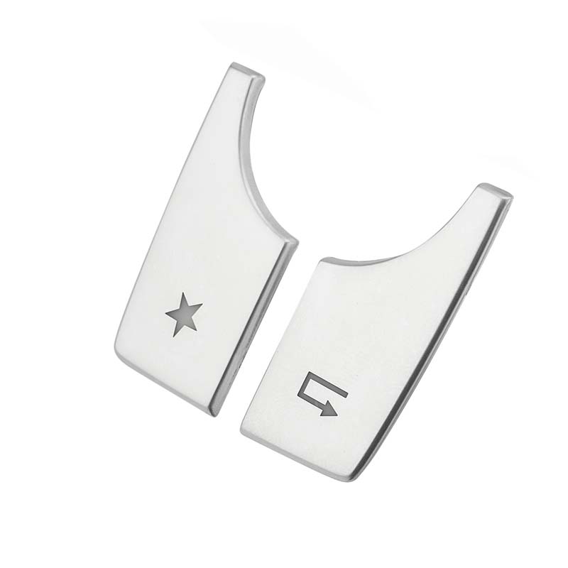 Car Console Multimedia Knob Switch Button Cover Sticker For Mercedes Benz A B C E Class CLA GLA GLK  W204 W212 W176 W246