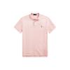 Polo SS22 Custom Slim Fit Solid Color Short Sleeve Polo Shirt With Brand Logo Embroidery Men Tops Pink MNPOKNI1N821827