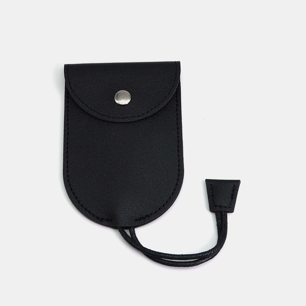 PU Matte Leather Key Sleeve Large-Capacity Keychain Bags Car Key Fob Key Case Cover Women