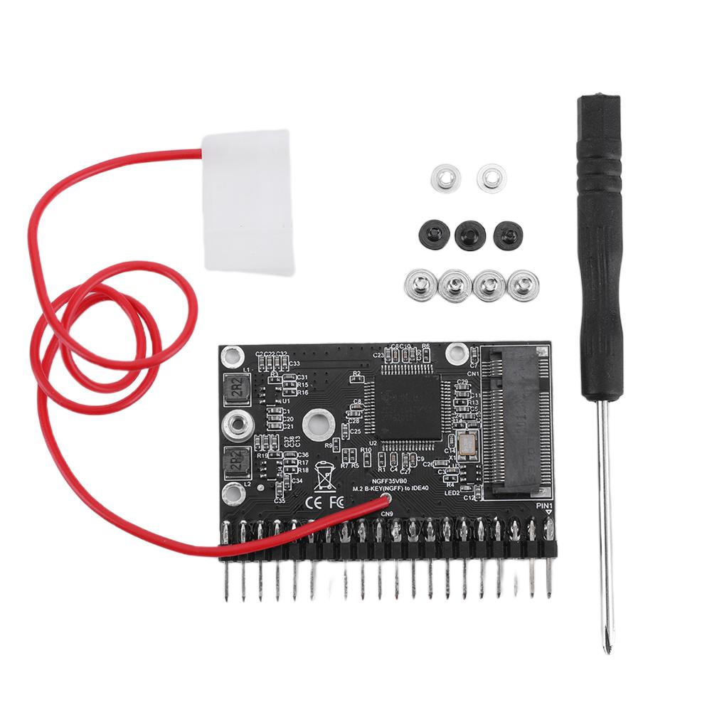 NGFF SSD To 3.5inch IDE 44pin Adapter Card NGFF SSD To 3.5 IDE Converter 150MB/s Converter Card Driver-free Computer Accessries