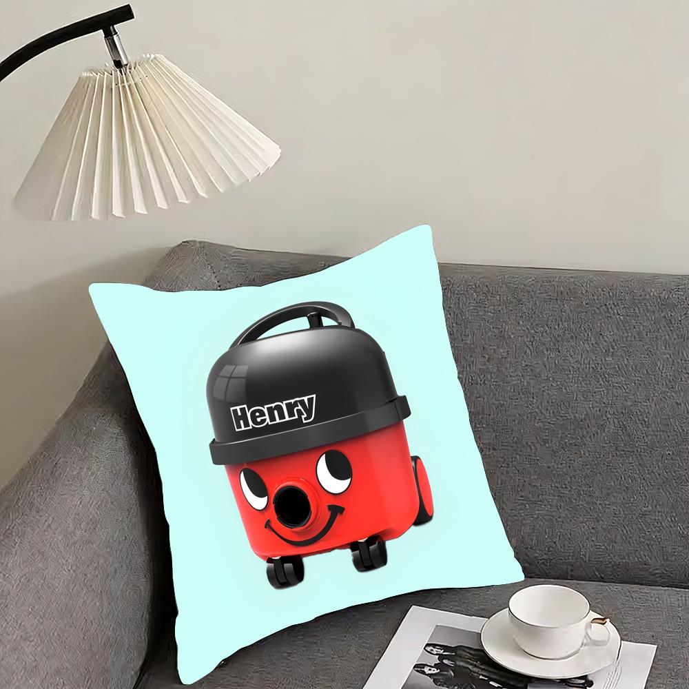 HHenry Hoover Cushion Cover Pillowcase Comfort Sofa Bed Silky Elegant Invisible Zipper Decorative Cushion Cover