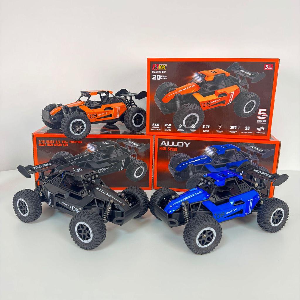 1:20 Сплав Внедорожный Радиоуправляемый Автомобиль: Бигфут-альпинист с пультом 2.4G, подсветкой и возможностями дрифта.