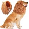Funny Design Lion Mane Wig Hat With Ears Dog Costume Hat Cute Pet Photo Prop Hat  For Pets