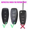 3 Button Silicone Car Remote Key Fob Shell Cover Case For Ford Focus RS Fiesta Mondeo B-Max Grand C-MAX S-MAX Galaxy