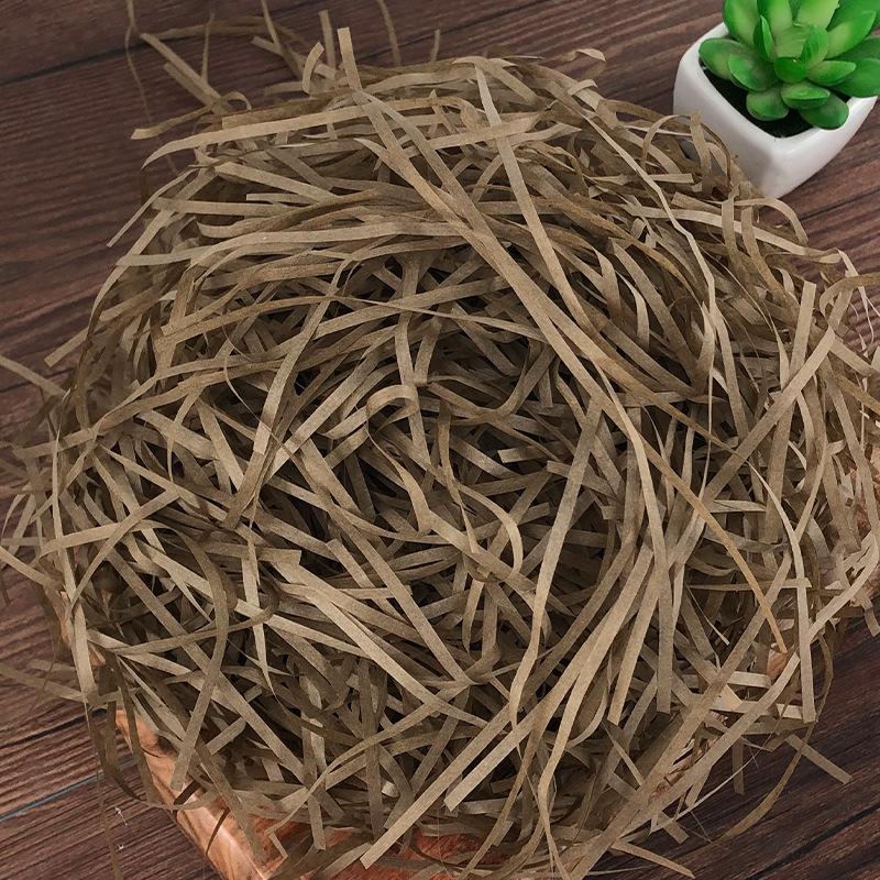 100G-1800G Colorful Crinkle Paper Raffia Shredded Confetti Gift Box Filler Decoration Wedding Party Gift & Basket Packaging