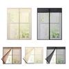 1PC Breathable Seamless Magnetic Closure Magnetic Keep Bugs Out Screen Mesh Window Screen