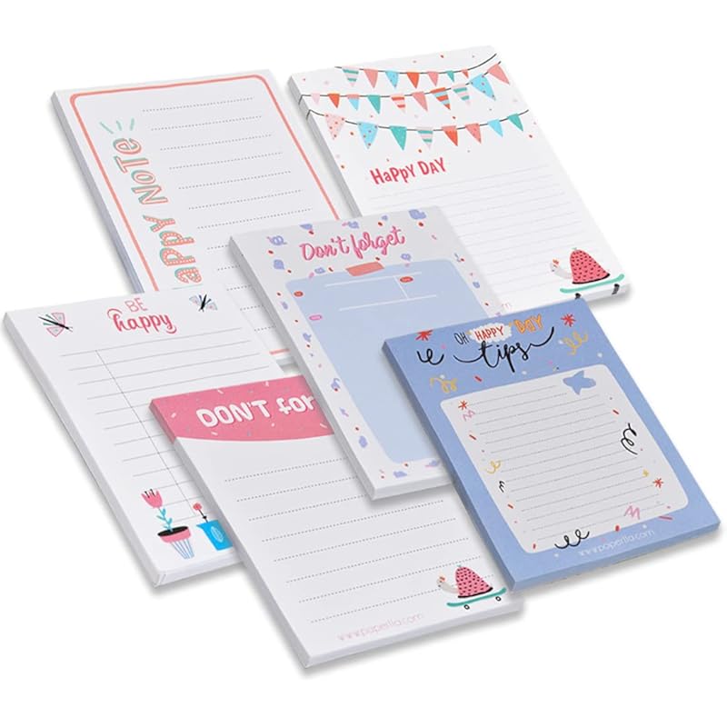 COI to do List- Stylish Notepads for Grocery List, Shopping List, to-Do List Modern Design Notepads | 50 Sheets per Pad