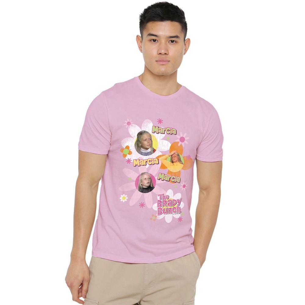 Brady Bunch Marcia Marcia Marcia T-Shirt S-3XL Pink
