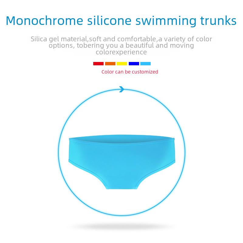 Women's Silicone Waterproof Swim Trunks for Menstrual Periods