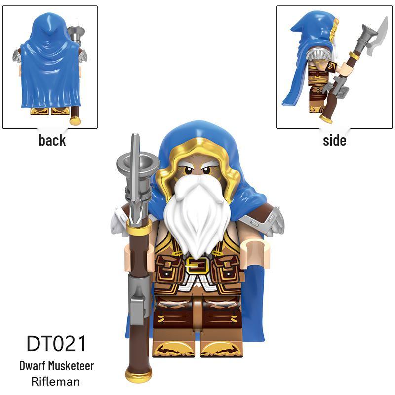 Эксклюзивный винтажный набор мини-конструкторов DT8904 Эльзас