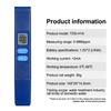 Цифровой TDS-метр, тестер качества воды, высокоточный pH-метр 0-9990 ppm, анализатор чистоты воды, монитор