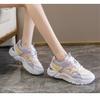 2025 Summer New Korean Version of the Old-dad Women's Shoes Mesh Breathable Student Running Sneakers Females