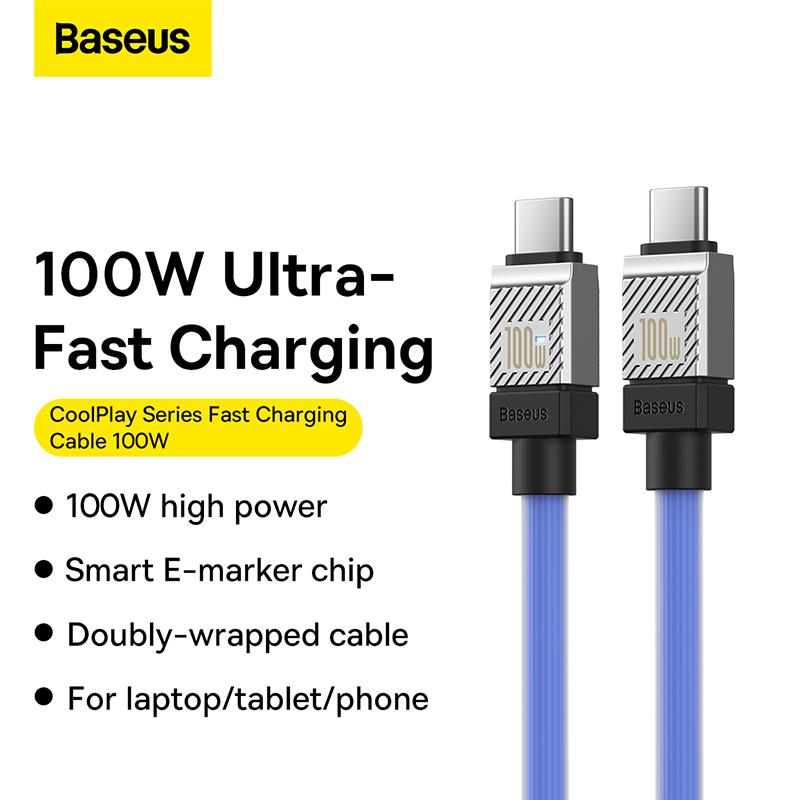 Baseus CoolPlay Series Fast Charging Cable Type-C To Type-C 100W