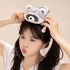 Cat Refrigerator Magnet 11cm Otter Gray Raccoon Squirrel Plush Animal Decor Compact Accent for Office Memo Board Display