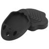 1 Pair Cycling Cleats Cover Rubber Bike Shoe Cleats Protective Cover for Mountain Bike Black
