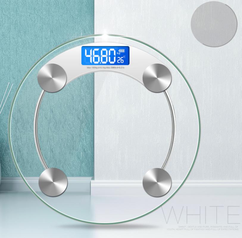 Прозрачные весы для ванной, электронные электронные Bascula Pesa, цифровые умные весы с медведем, вес тела 180 кг, весы, напольные весы