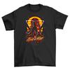 Retro God War T-shirt - Blast Off In Style! Retro-inspired Design for Space Fans