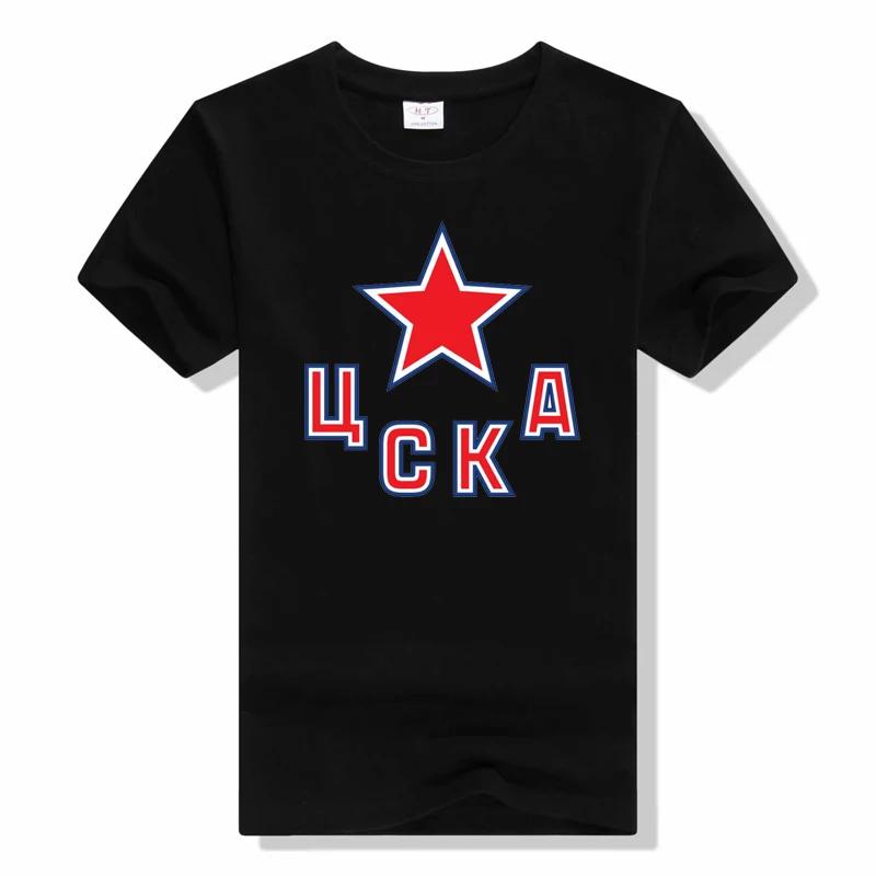 HC CSKA Moscow KHL Russian Professional Hockey RED T-Shirt graphic t shirts Aesthetic clothing big and tall t shirts for
