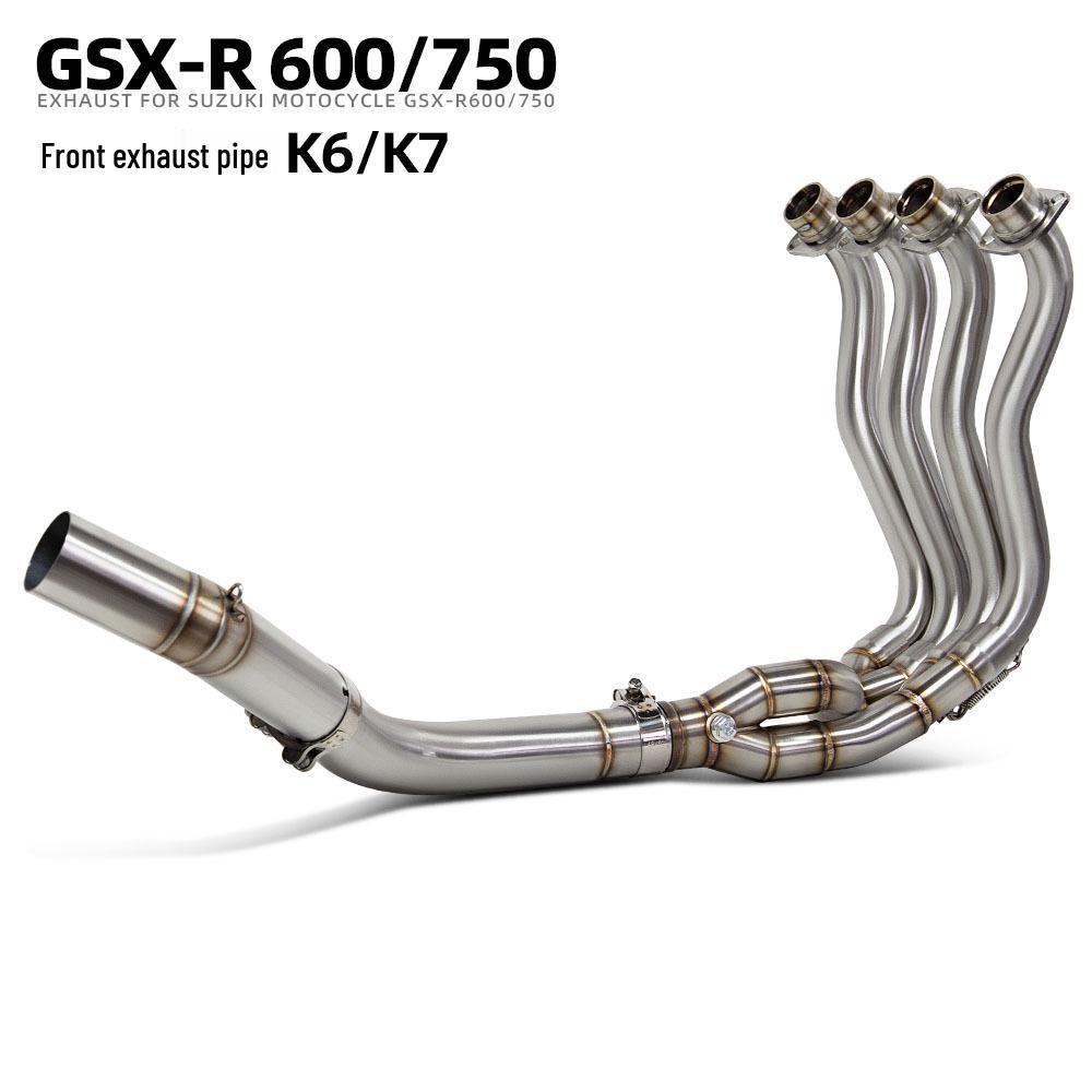 Выпускной коллектор из нержавеющей стали для мотоцикла GSX-R600/750 K6/K7