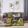 Murder Drones Blanket  Super Warm Aesthetic Plush Throw Blanket For Kids Adult Outdoor Flannel Bedspread Bed Cover