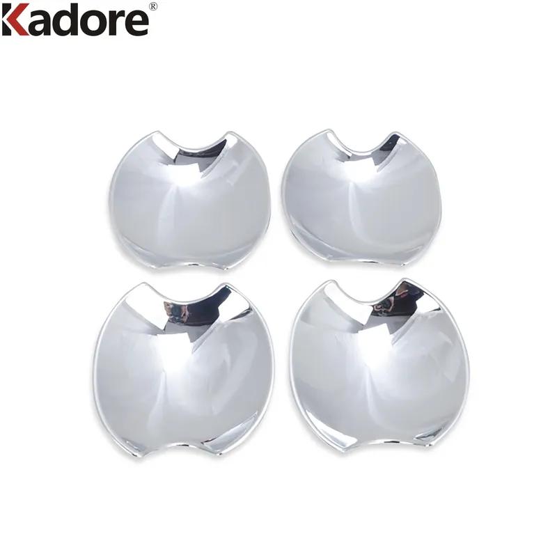 Side Door Handle Bowl Cover Trim For Nissan Serena C27 2016 2017 2018  Chrome Car Exterior Handles Cup Overlay Accessories
