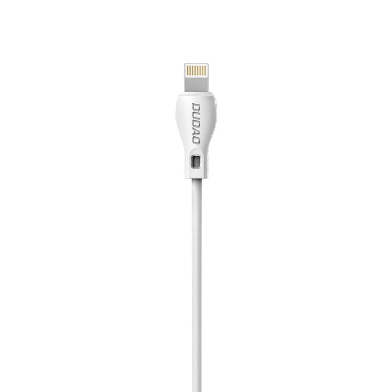 Dudao 2m USB To Lightning Charging Cable 2.1A - White