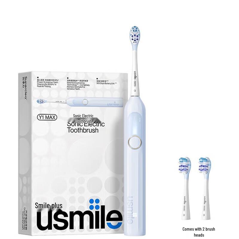 usmile Y1 MAX Звуковая электрическая зубная щетка вилка CN (адаптер в комплекте)