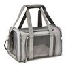 Soft-Sided Pet Carrier Portable Dog Car Seat with Cushion Collapsible Travel Puppy Carrier Bag for Small Medium Dogs Cats