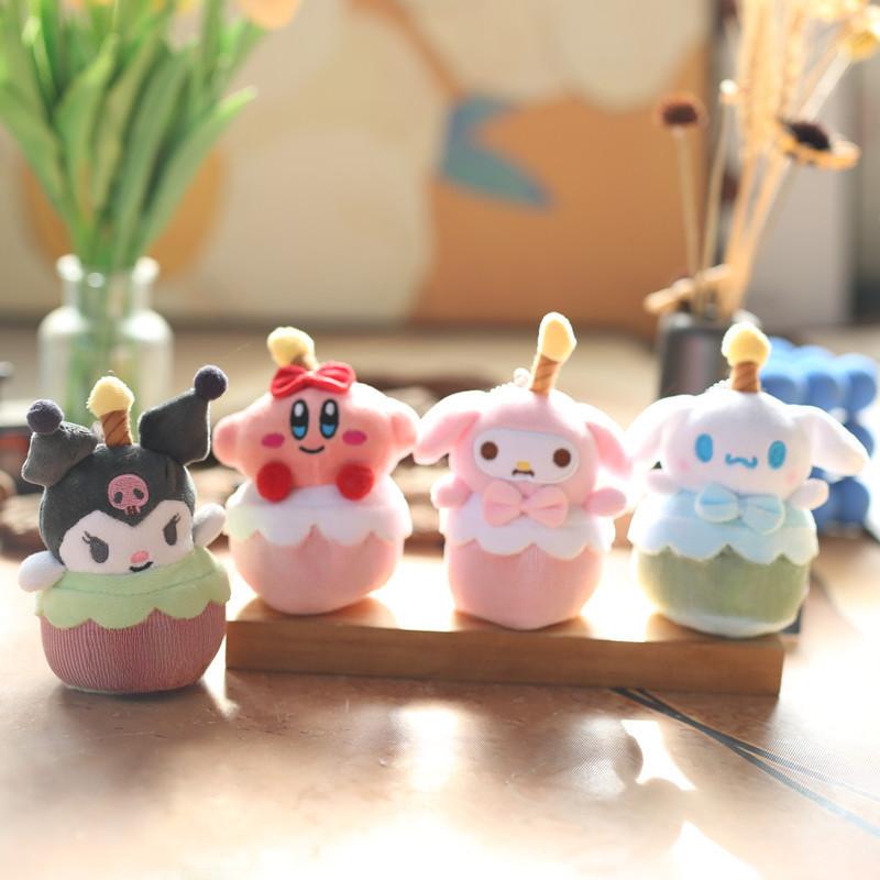 Adorable Plush Cinnamoroll Dog Toy Cute And Soft Short Plush Material 14cm