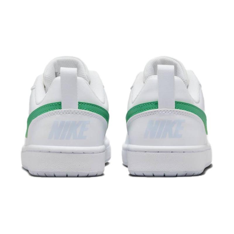 Nike Кроссовки Court Borough Low Recraft GS 'Белый/Стадионно-зеленый' DV5456-109