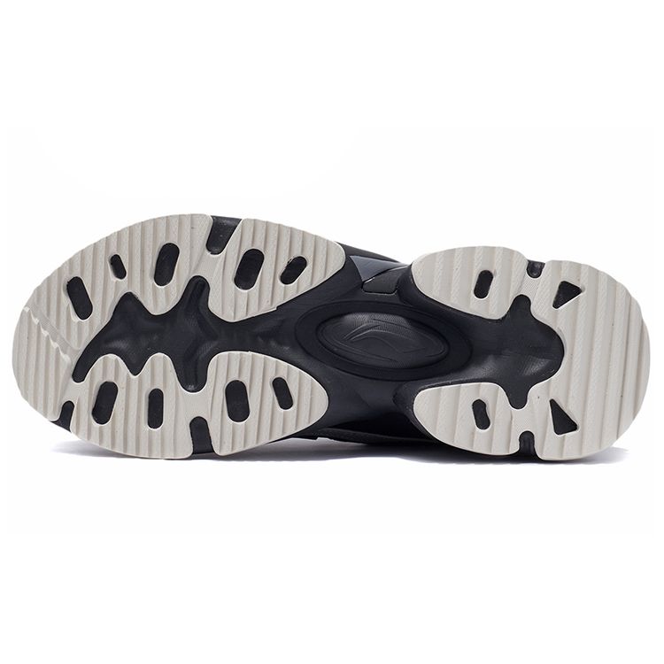 Li Ning Star Cloud M1 Кожаные Амортизирующие Нескользящие Износостойкие Легкие Низкие Спортивные Повседневные Кроссовки Мужские Черные AGCR225-2