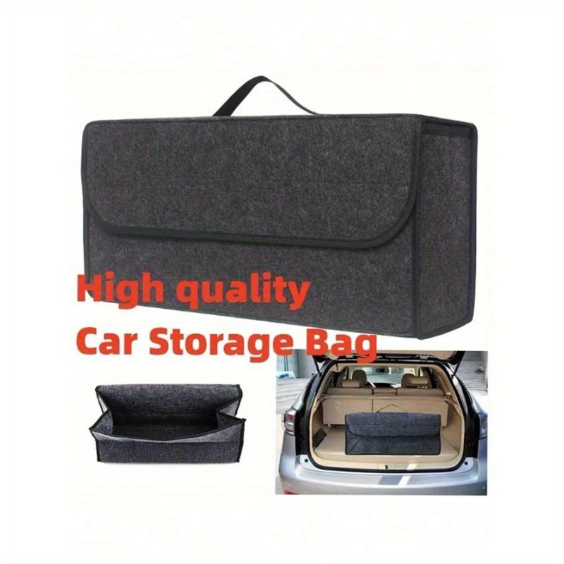 1pc Collapsible Car Trunk Storage Box, Auto Interior Organizer