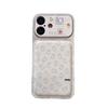 Очаровательный мультяшный чехол для iPhone с головой кролика для 17, 16 Pro Max, 15 и 14 с девчачьим дизайном в виде сердца.