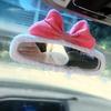 Car Interior Rearview Mirror Decorative Cover, Female Creative Big Bow, General Motors Reverse Mirror Protective Cover
