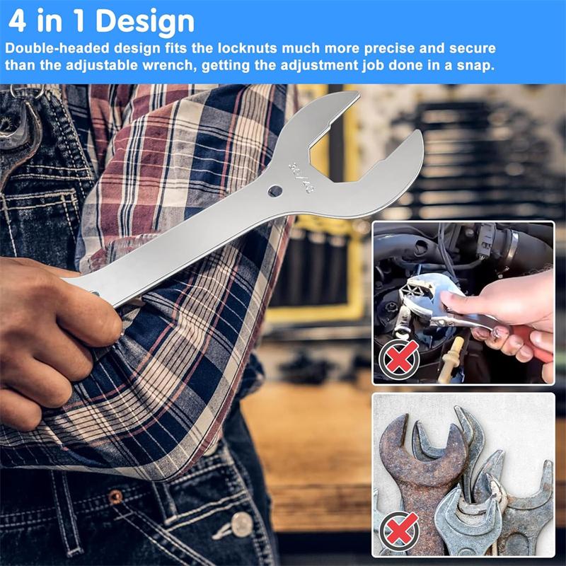 4-в-1 30/32/36/40 мм гаечный ключ с открытым гаечным ключом для верхней контргайки рулевой колонки велосипеда