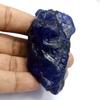Natural Sapphire Blue Rough Uncut Huge Size 382.50 Ct CERTIFIED Loose Gemstone AM-74