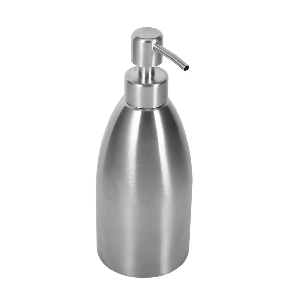 500ml Stainless Steel Soap Dispenser Kitchen Sink Faucet Bathroom Shampoo Box Soap Container
