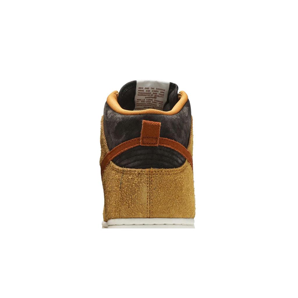 Nike Dunk High Premium 'Dark Curry' (Unisex) Velvet Brown / Dark Russet / Dark Curry / Sail Skateboard Shoes DD1401 200