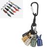 6PCS with Carabiner Squid Jig Hook Protector Easy Clip Squid Jig Bait Protector  Sea Fishing