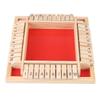 Educational Wooden Number Board Family Traditional Game Drinking Dice Toy