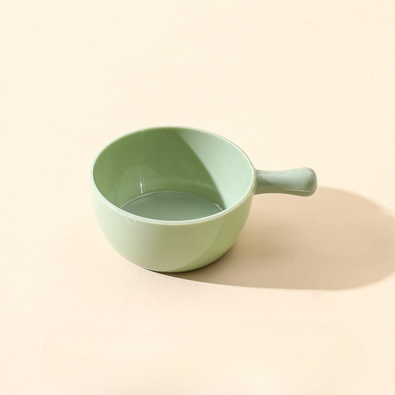 Мини тарелка для приправ, Бытовая маленькая тарелка для соуса, Пластиковая маленькая тарелка с ручкой, Тарелка для приправ для хот-пота и салата