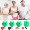 Portable Pickleball Trainer Rebound Ball Set with Anti-Slip Base Durable Elastic Strings Pickleball Training Tool