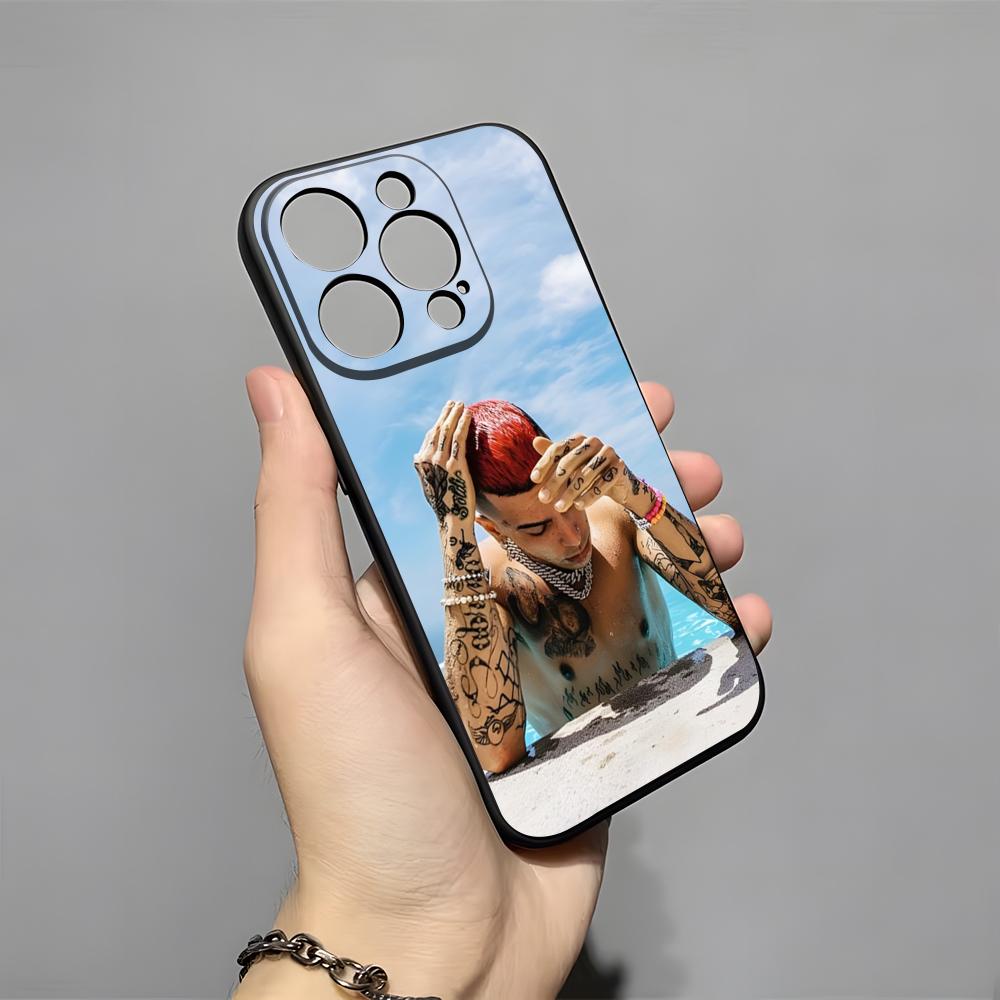 Чехол для телефона Sfera Ebbasta Singer для IPhone 17 Pro Max 16 15 14 Pro Max 13 11 X Xs Xr 8 7 Plus Силиконовый чехол
