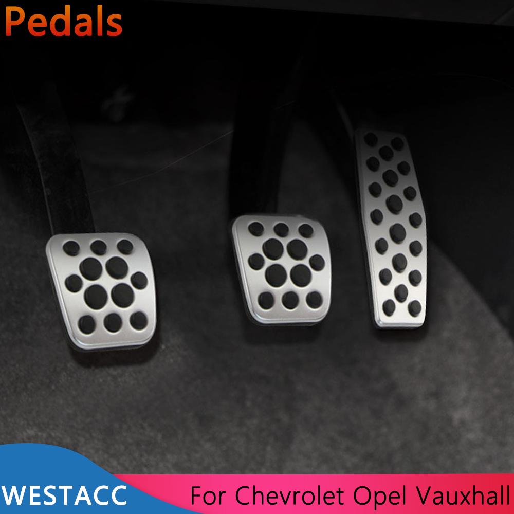 Автомобильный чехол на педаль тормоза газа для Chevrolet Trax Equinox Cruze Malibu для Opel Mokka Vauxhall Astra JH GTC