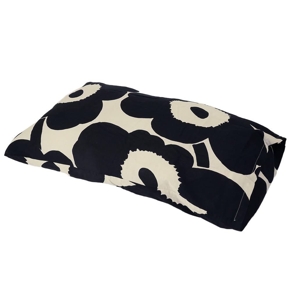 Наволочка Marimekko, 50 см x 70 см, Unikko, Белый и Темно-синий, 070522 851 [Параллельный импорт]