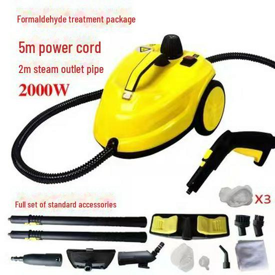 Saiwei High-Temp & High-Pressure Steam Cleaner for Home Sterilization, Disinfection, Car Film Removal, Formaldehyde Fumigation, and Oil Fume Cleaning.