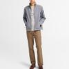 Timberland Stand Collar Warm Zipper Design Long Sleeve Jacket Men Jacket Blue A44UU-073